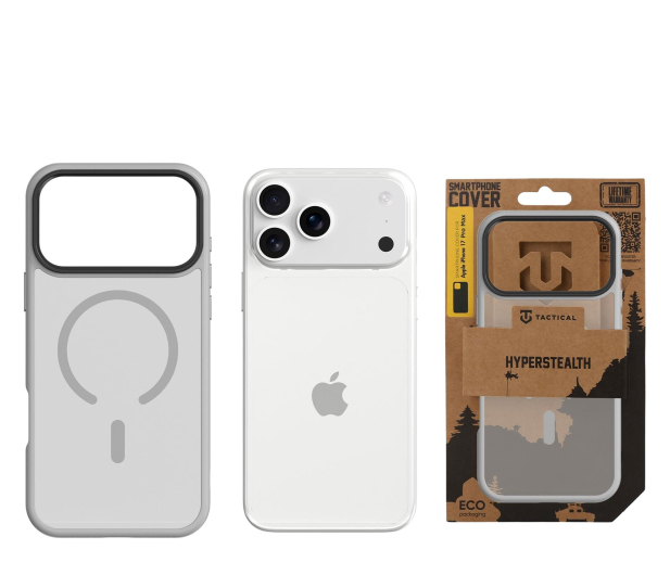 Tactical MagForce Hyperstealth Kryt pro iPhone 18 Pro Max Light Grey - 1514247 - zdjęcie 3